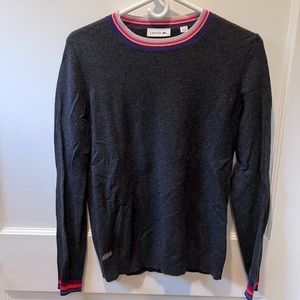 Excellent condition LACOSTE cashmere crew neck sweater